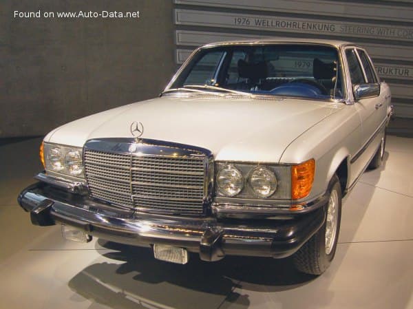 1976 Mercedes-Benz S-class SEL (V116) 350 SEL V8 (195 Hp)