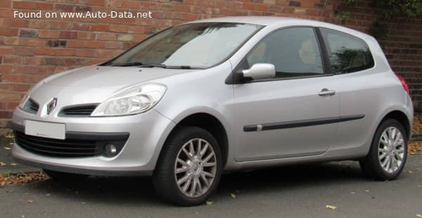 2006 Renault Clio III (Phase I) RS 2.0 i 16V (200 Hp)